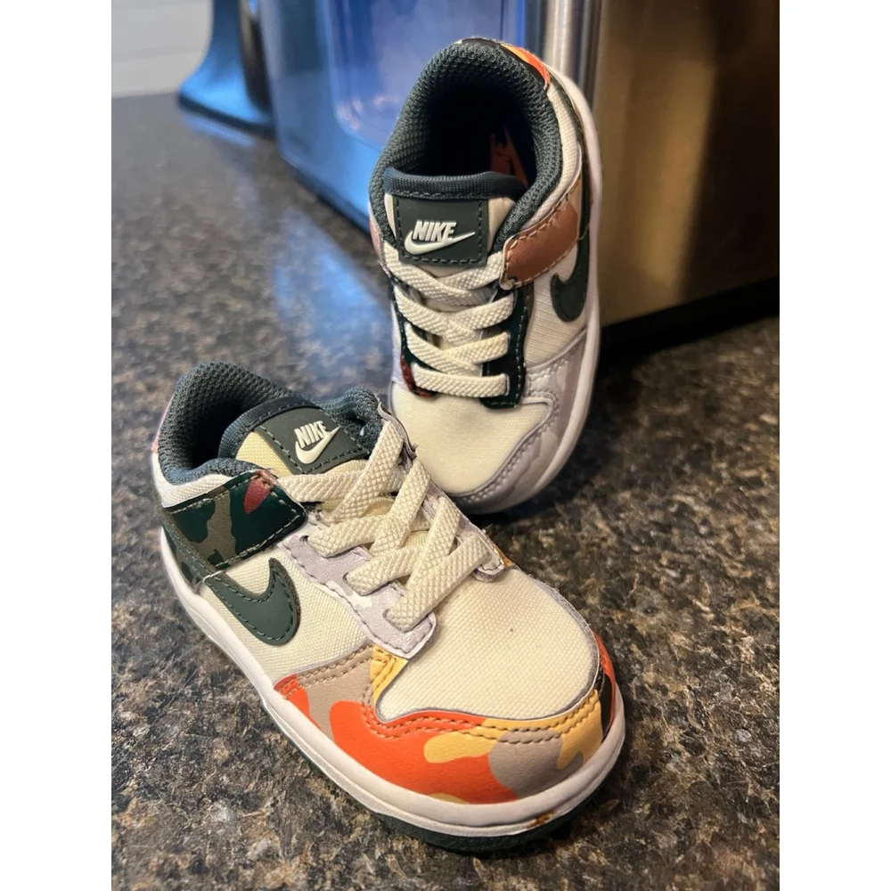 Nike 2021 Dunk Low SE TD 'Sail Multi-Camo